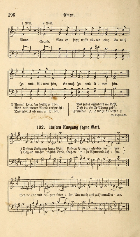Liederlust und Psalter page 196