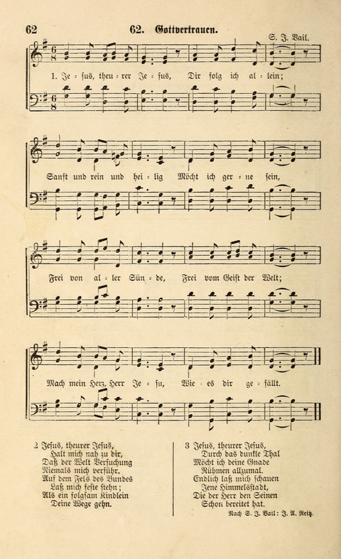 Liederlust und Psalter page 62