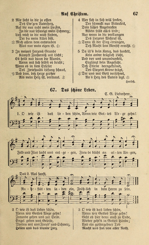 Liederlust und Psalter page 67