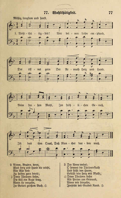 Liederlust und Psalter page 77