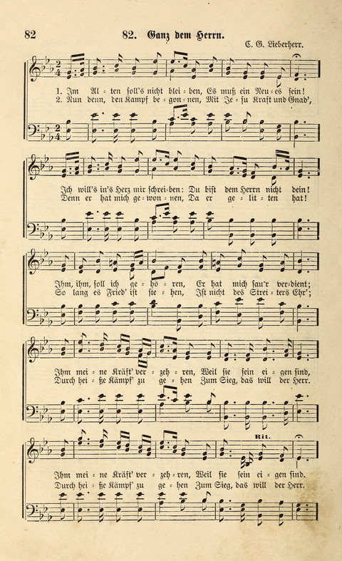 Liederlust und Psalter page 82