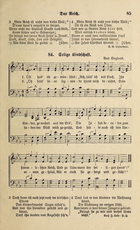 Liederlust und Psalter page 85