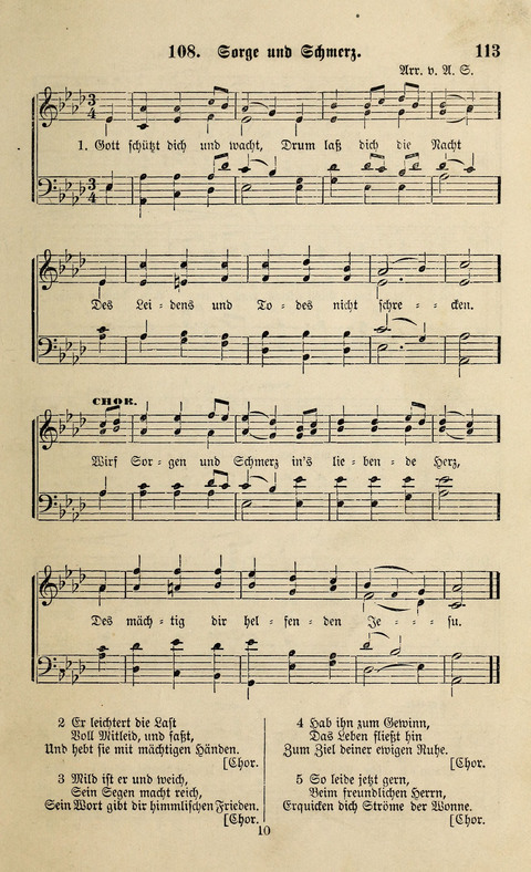 Liederlust und Psalter mit Anhang page 107