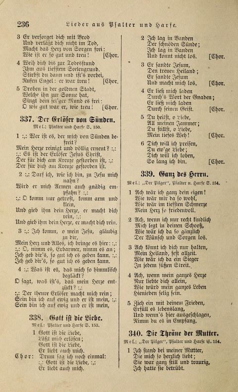 Liederlust und Psalter mit Anhang page 226