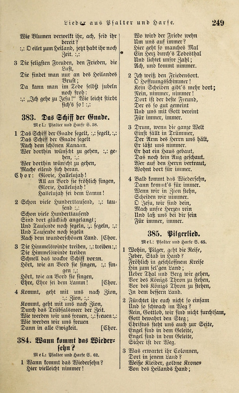 Liederlust und Psalter mit Anhang page 239