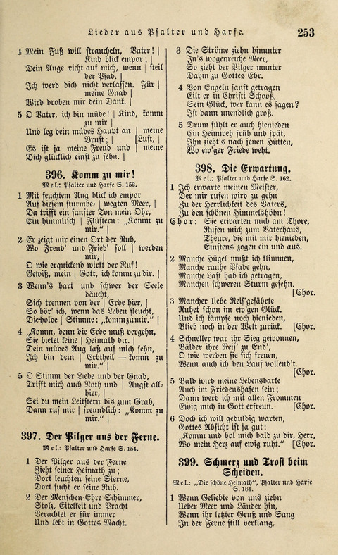 Liederlust und Psalter mit Anhang page 243