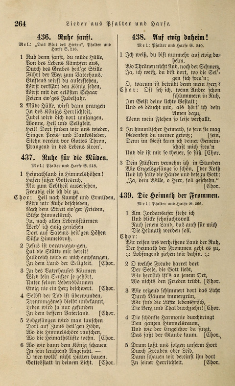 Liederlust und Psalter mit Anhang page 254