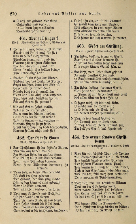 Liederlust und Psalter mit Anhang page 260