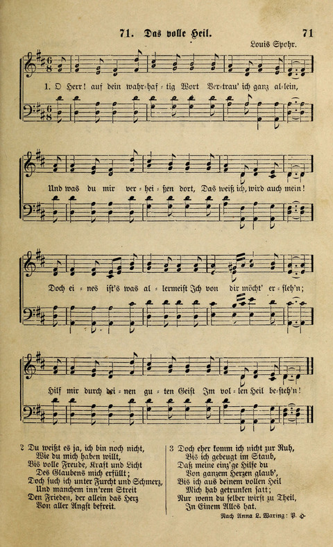 Liederlust und Psalter mit Anhang page 65