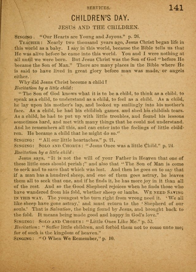 Little Pilgrim Songs: for primary classes and singing in the home: a new collection of sacred and secular songs, (including motion songs) together with a number of services for anniversary occasions page 136