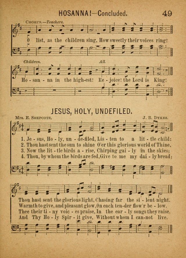 Little Pilgrim Songs: for primary classes and singing in the home: a new collection of sacred and secular songs, (including motion songs) together with a number of services for anniversary occasions page 44