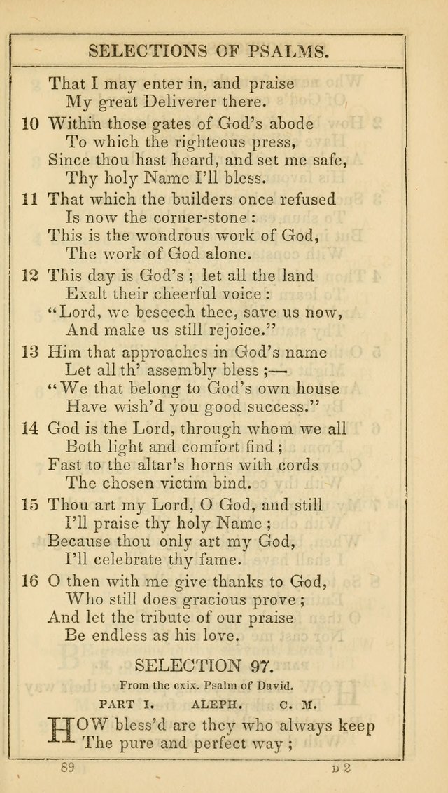 The Lecture-Room Hymn-Book: containing the psalms and hymns of the book of common prayer, together with a choice selection of additional hymns, and an appendix of chants and tunes... page 100