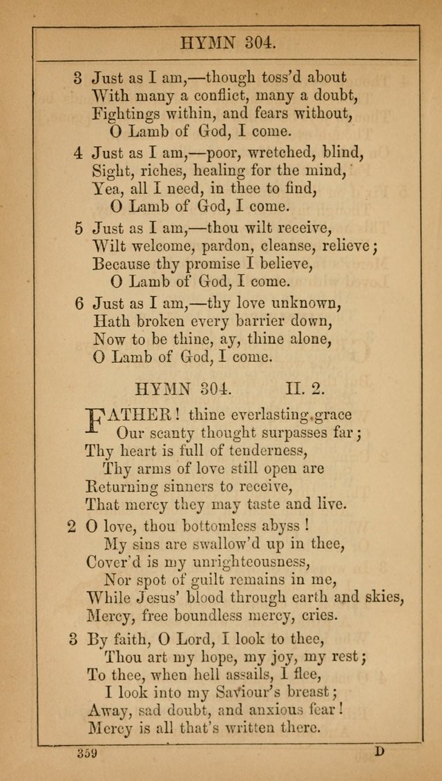 The Lecture-Room Hymn-Book: containing the psalms and hymns of the book of common prayer, together with a choice selection of additional hymns, and an appendix of chants and tunes... page 373