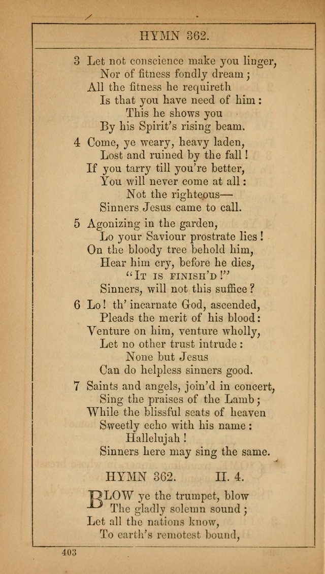 The Lecture-Room Hymn-Book: containing the psalms and hymns of the book of common prayer, together with a choice selection of additional hymns, and an appendix of chants and tunes... page 417