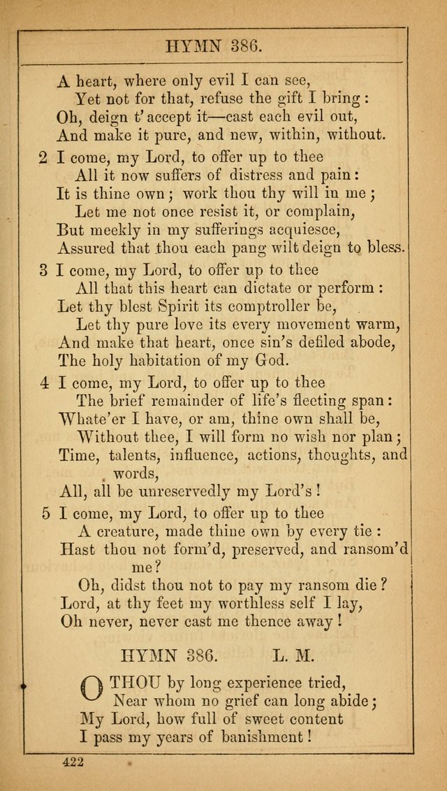 The Lecture-Room Hymn-Book: containing the psalms and hymns of the book of common prayer, together with a choice selection of additional hymns, and an appendix of chants and tunes... page 436
