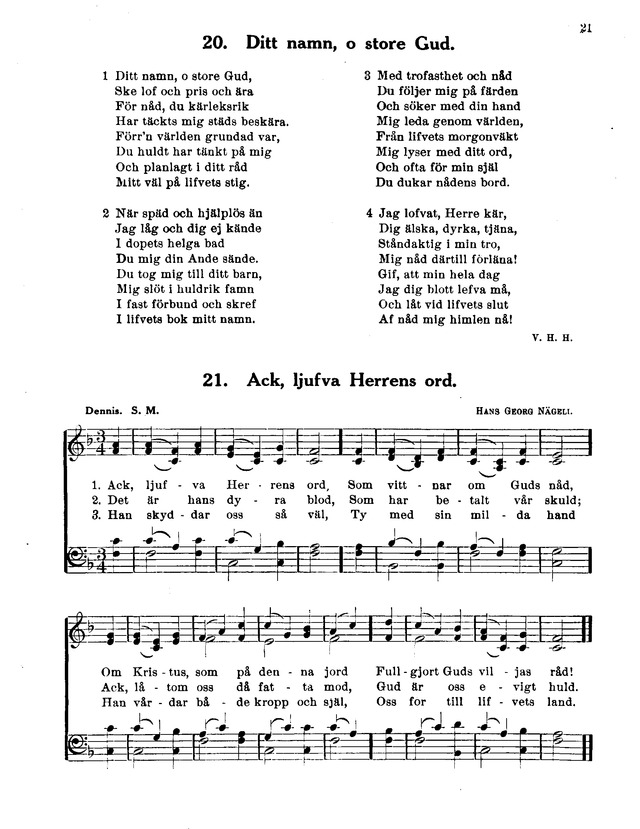 Lutherförbundets Sångbok page 6