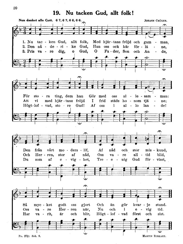 Lutherförbundets Sångbok page 7
