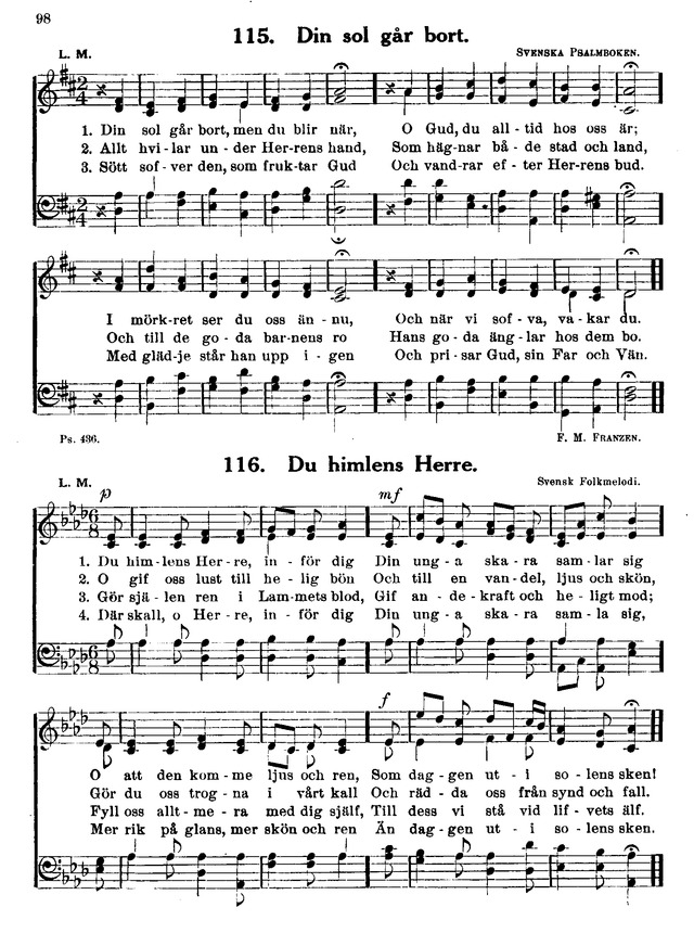 Lutherförbundets Sångbok page 92