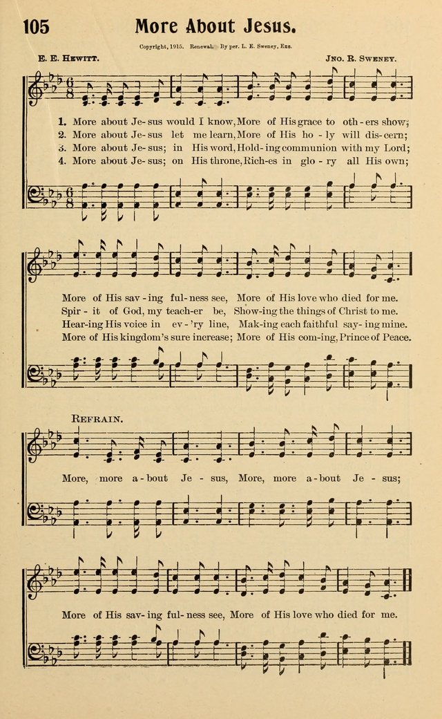 Life and Service Hymns page 108