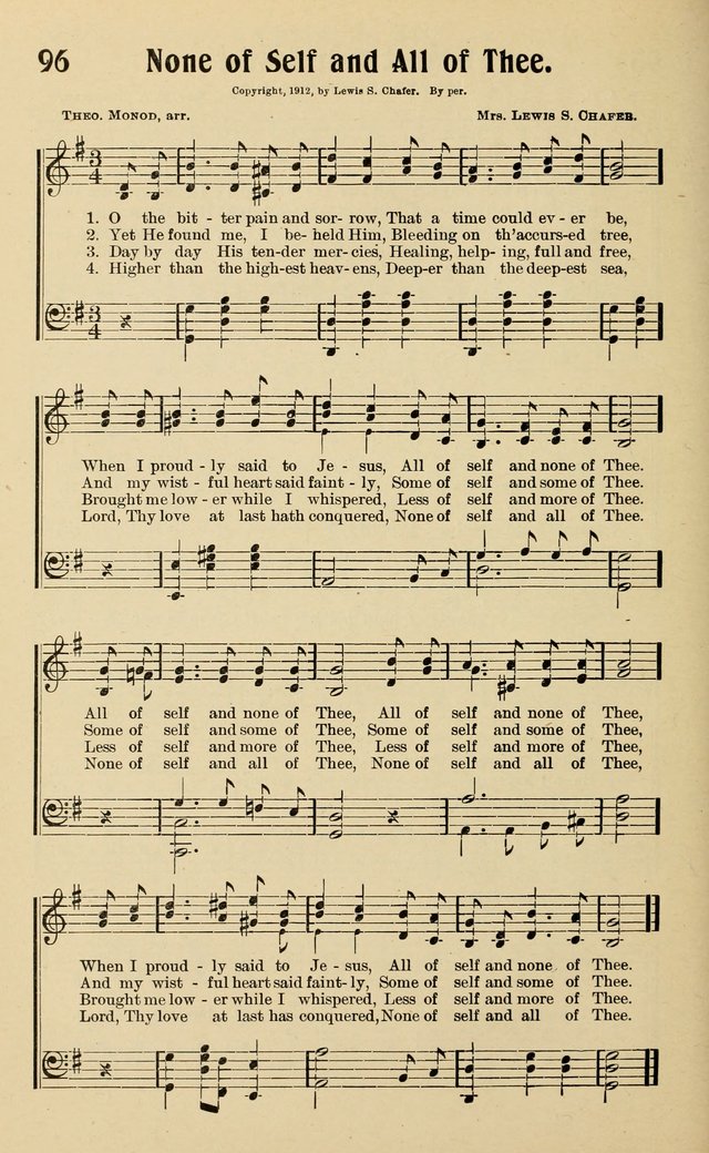 Life and Service Hymns page 99