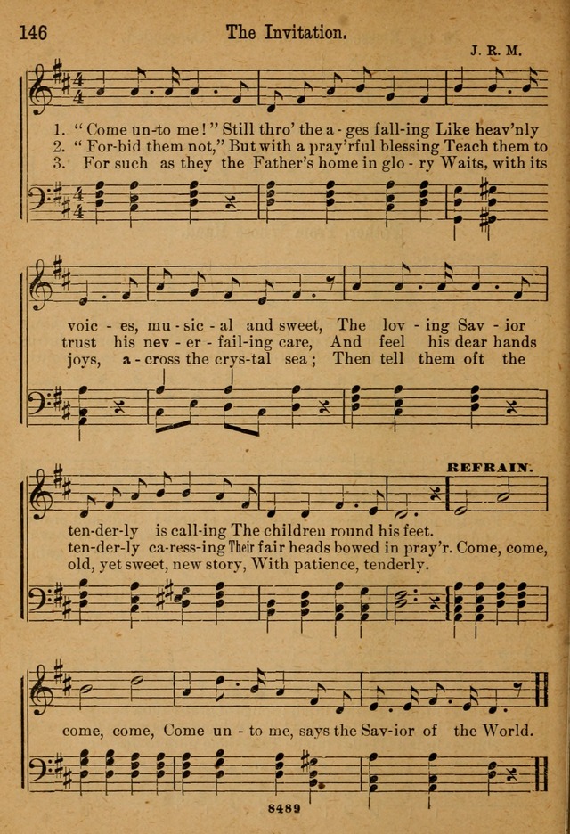 Little Sacred Songs: for Little Singers of the primary department of the Sunday school, and for Kindergartens and the home page 146