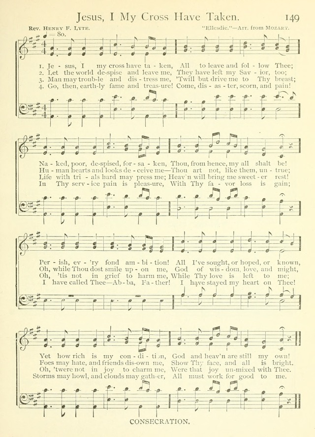Life-Time Hymns: a collection of old and new hymns of the Christian Church page 157