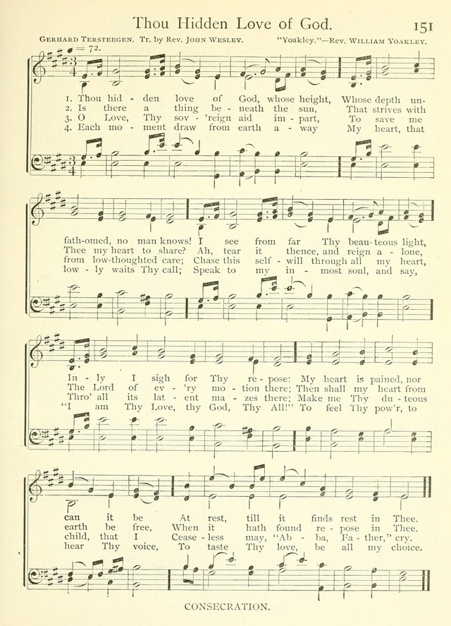 Life-Time Hymns: a collection of old and new hymns of the Christian Church page 159