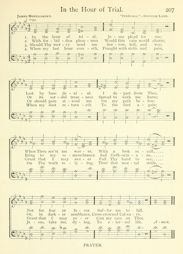 Life-Time Hymns: a collection of old and new hymns of the Christian Church page 215