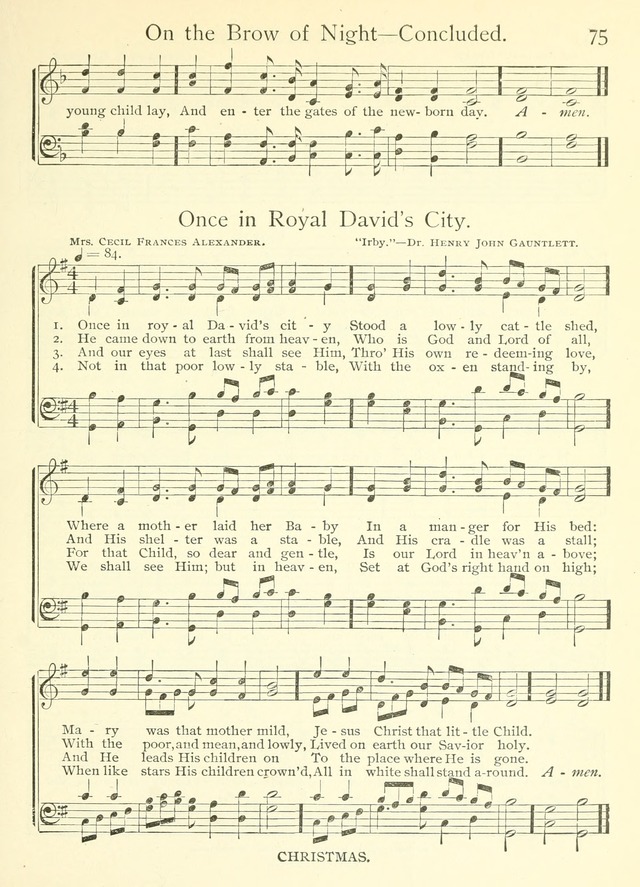 Life-Time Hymns: a collection of old and new hymns of the Christian Church page 83