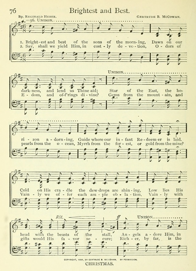 Life-Time Hymns: a collection of old and new hymns of the Christian Church page 84