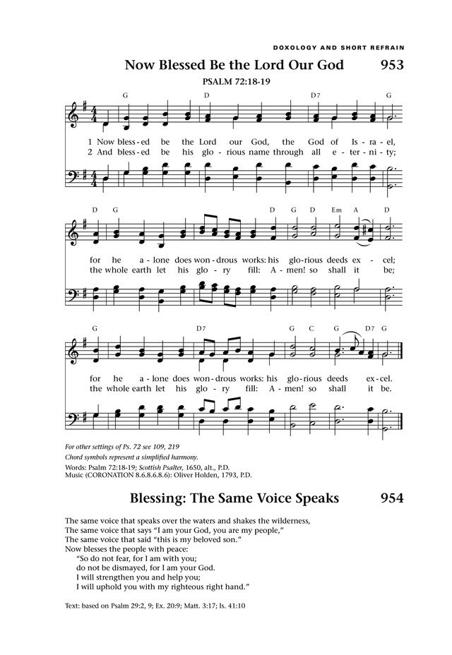 Lift Up Your Hearts: psalms, hymns, and spiritual songs page 1029