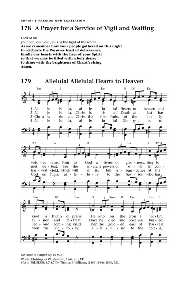 Lift Up Your Hearts: psalms, hymns, and spiritual songs page 200
