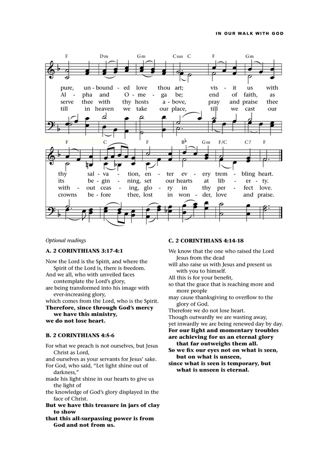 Lift Up Your Hearts: psalms, hymns, and spiritual songs page 381