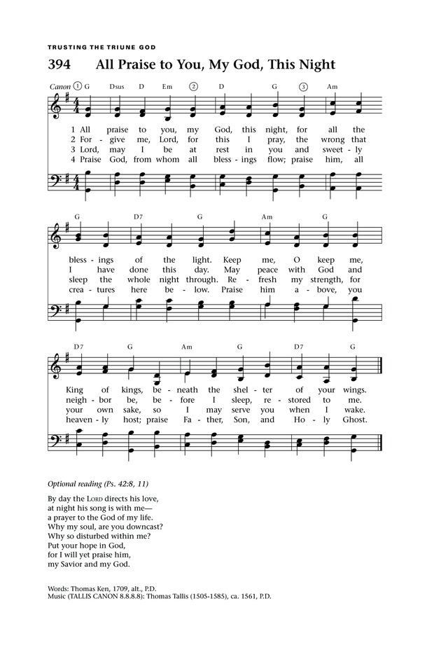 Lift Up Your Hearts: psalms, hymns, and spiritual songs page 428