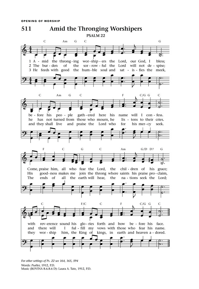 Lift Up Your Hearts: psalms, hymns, and spiritual songs page 561