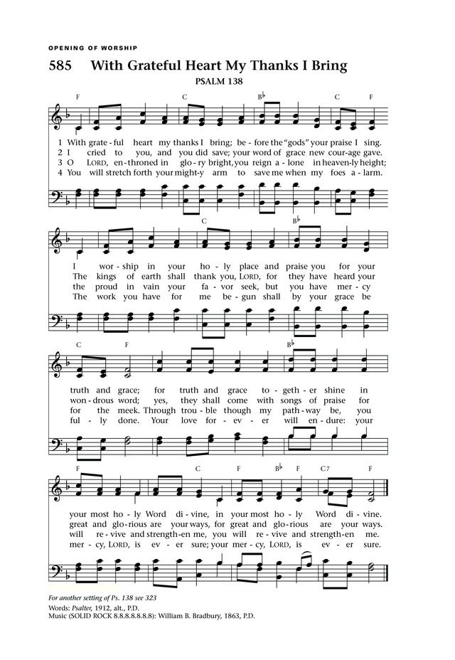 Lift Up Your Hearts: psalms, hymns, and spiritual songs page 649