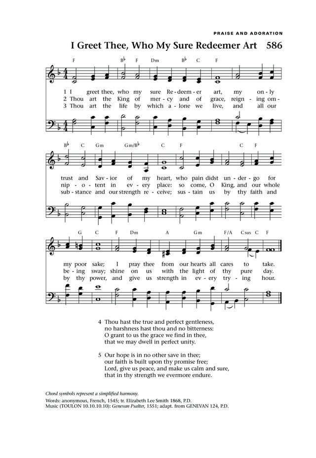 Lift Up Your Hearts: psalms, hymns, and spiritual songs page 650