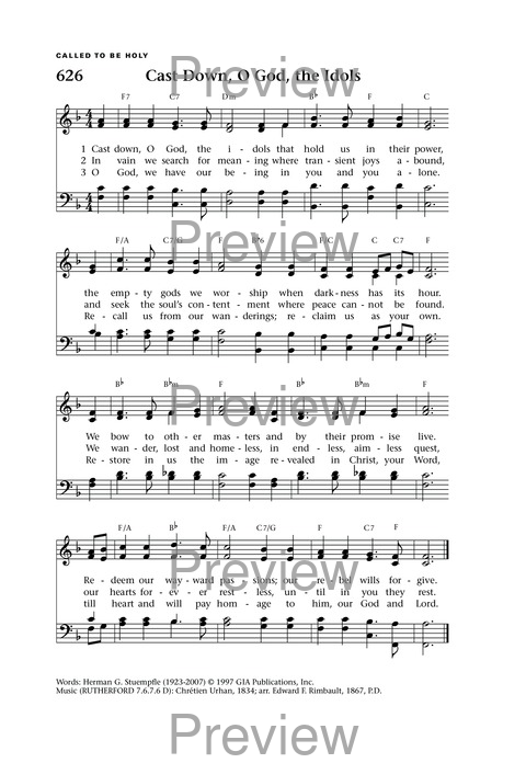 Lift Up Your Hearts: psalms, hymns, and spiritual songs page 703