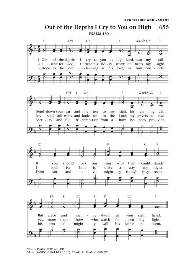 Lift Up Your Hearts: psalms, hymns, and spiritual songs page 726