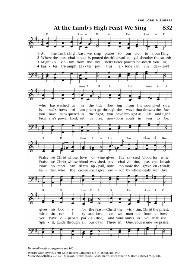 Lift Up Your Hearts: psalms, hymns, and spiritual songs page 908