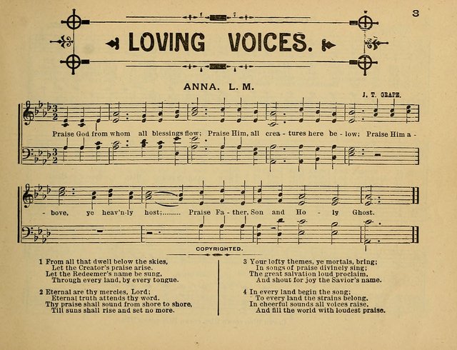 Loving Voices: for Sunday-school, church and home circle page 3