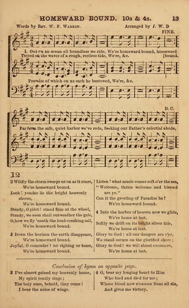 The Melodeon: a collection of hymns and tunes with original and selected music, adapted to all occiasions of social worship page 13