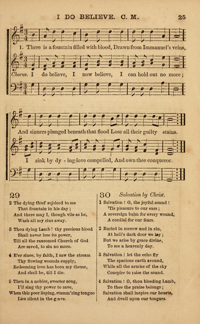 The Melodeon: a collection of hymns and tunes with original and selected music, adapted to all occiasions of social worship page 25