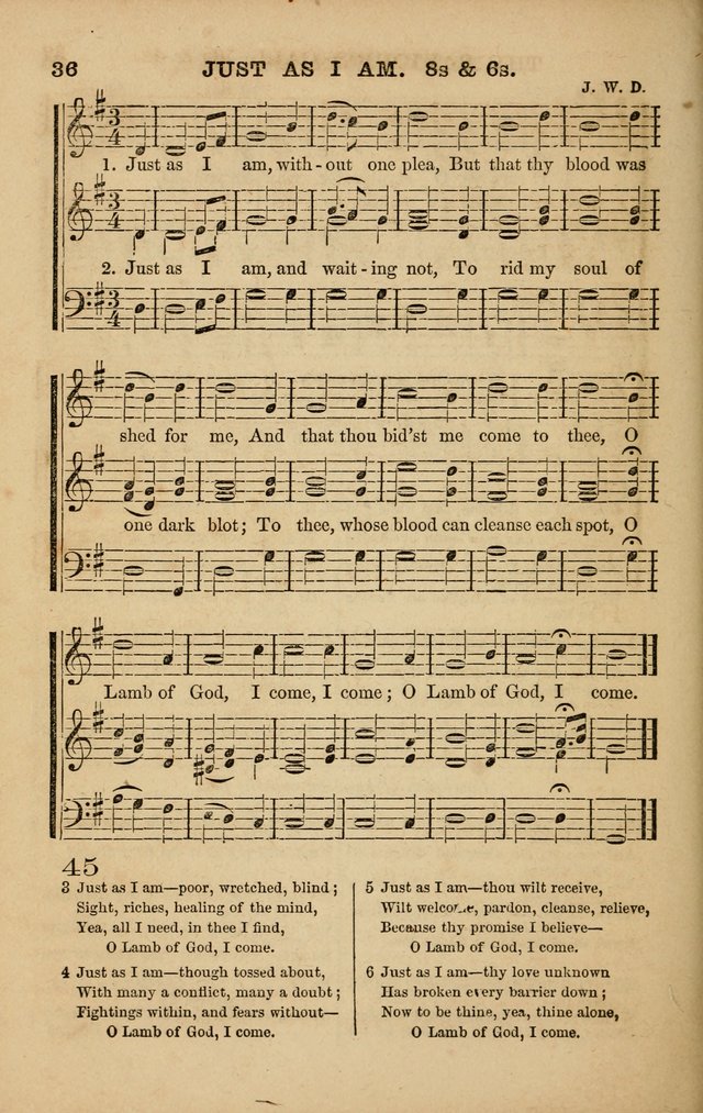 The Melodeon: a collection of hymns and tunes with original and selected music, adapted to all occiasions of social worship page 36