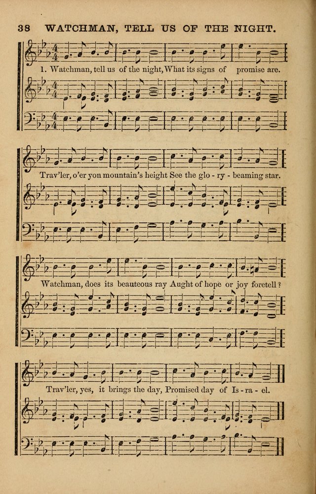The Melodeon: a collection of hymns and tunes with original and selected music, adapted to all occiasions of social worship page 38