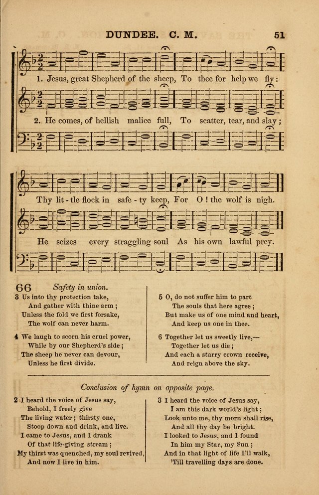 The Melodeon: a collection of hymns and tunes with original and selected music, adapted to all occiasions of social worship page 51