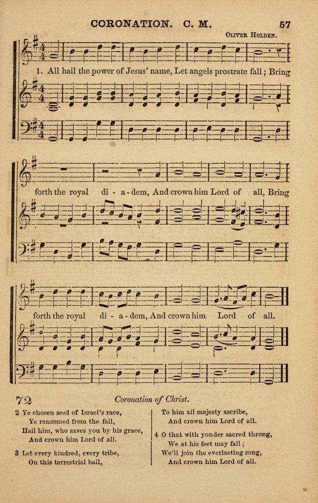 The Melodeon: a collection of hymns and tunes with original and selected music, adapted to all occiasions of social worship page 57