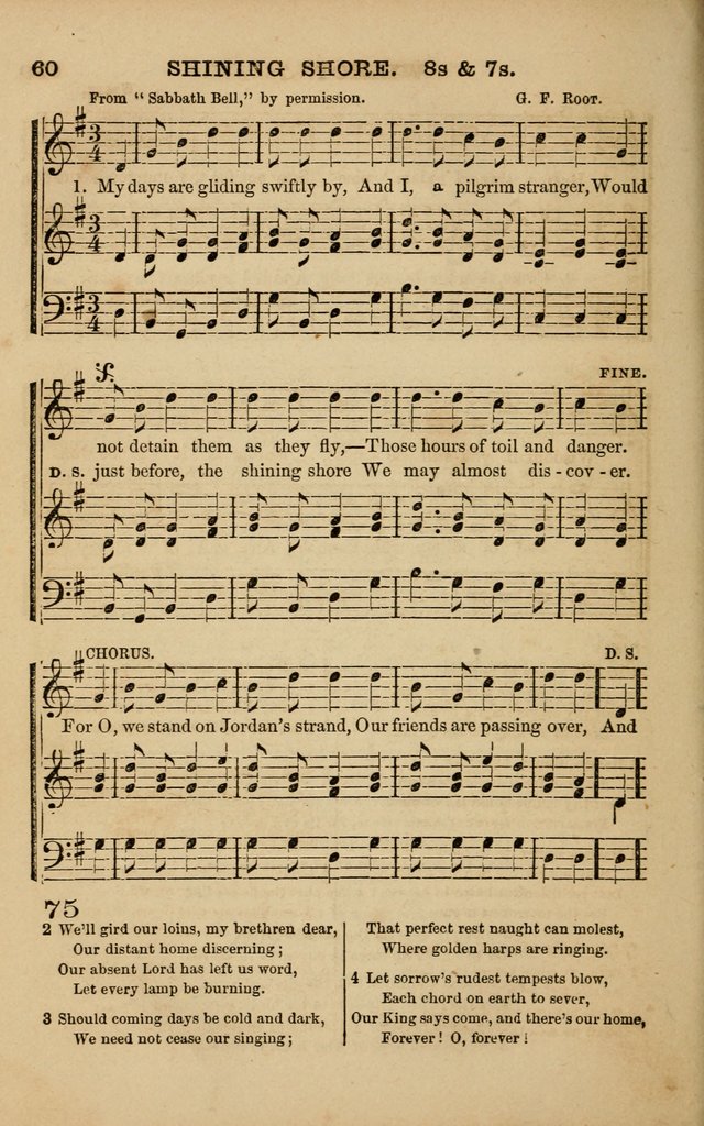 The Melodeon: a collection of hymns and tunes with original and selected music, adapted to all occiasions of social worship page 60