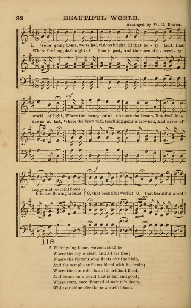 The Melodeon: a collection of hymns and tunes with original and selected music, adapted to all occiasions of social worship page 92