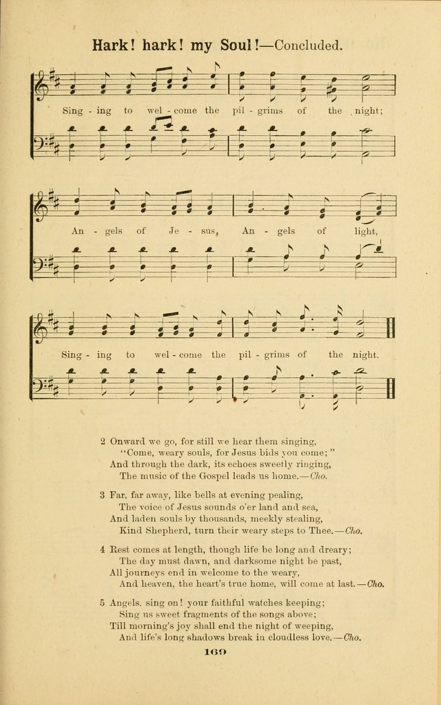 Melodies for Little People: containing also one hundred recitations for Sunday-schools, anniversary occasions, concerts, entertainments, and sociables, with songs adapted... page 169